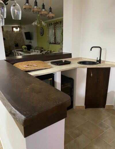 cucine in legno massello su misura - Falegnameria Soro Sassari