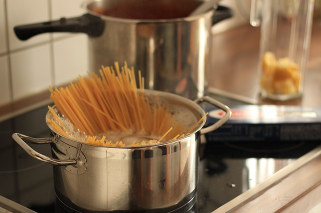 spaghetti in cottura-pentola scolapasta scelta giusta